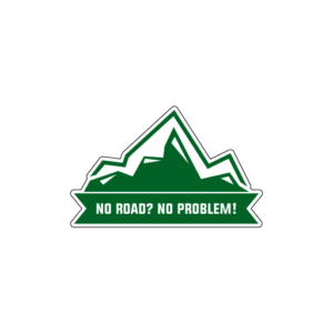 No Road No Problem Sticker-0