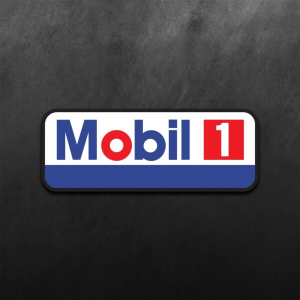 Mobil1 Sticker - Image 2