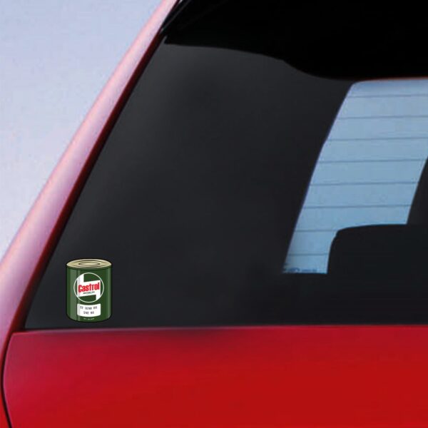 Motor Oil Sticker Castrol - Image 3