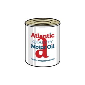 Atlantic Oil Sticker-0