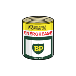 BP Energrease Tin Oil Sticker-0