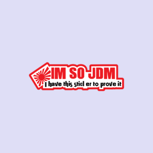 I'm So JDM Sticker-0