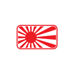 Rising Sun Flag Sticker-0