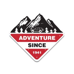 Patrol Adventure Since 1941 Sticker