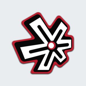 Aasterisk Logo Sticker