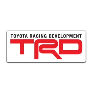 Toyota Racing Development TRD Sticker