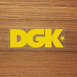 DGK Skateboard Logo Vinyl Decal Sticker – Waterproof & Durable
