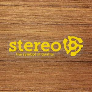 Stereo the symbol of quality Skateboard Logo Vinyl Decal Sticker – Waterproof & Durable