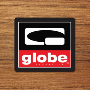 Globe International Skateboard Logo Vinyl Decal Sticker – Waterproof & UV Resistant