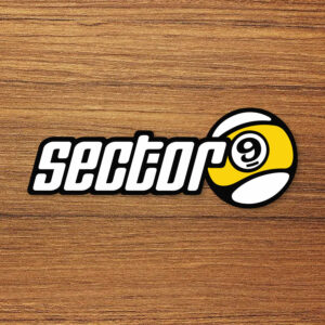 Sector 9 Skateboard Logo Vinyl Decal Sticker – Waterproof & UV Resistant